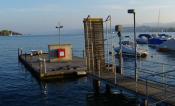 Verteidigende Zugbrücke am Zürichsee