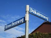 München: Ecke Groschenweg/Dukatenweg