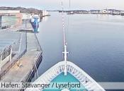 Hafen Stavanger (AIDAmar_BoarCam)