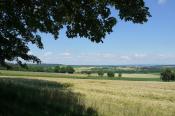 Richtung Rothaargebirge -  WNW bis NW etwa