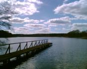 Blick auf den Bergsee