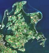 Satellitenbild Rügen