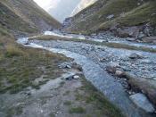 Clarahütte (2038m) - Wasserwerk, Abfluss