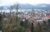 winterlicher Blick auf Loffenau