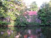 Zeltnerschloss - Blick ueber den Weiher