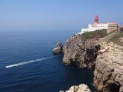 Leuchtturm Cabo Sao Vicente