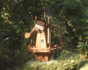 Modell einer Bockwindmühle