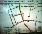 Die Wanderwegkarte / The walking map / lopen kaart