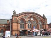 Der Bremer Hauptbahnhof 