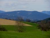 Blick zur Burgruine Neunussberg,"Ries" und Weigelsberg