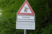 Schild Nahaufnahme