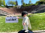 Schauspieler im römischen Amphitheater