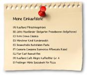 Einkaufsliste