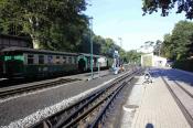 Bahnhof Göhren um 8:49 Uhr