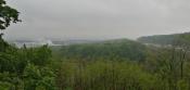 Aussicht bei Regen