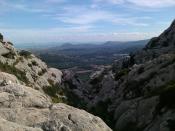 4. View from the cave / Ausblick von der Höhle