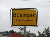 Büsingen im Landkreis Konstanz