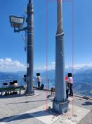 HINWEIS 1: Dieser Mast