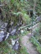 Ausblick vom Cache zur Klamm