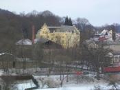 Blick vom Weg nach Karlstein