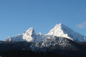 Watzmann-Gruppe im Winter