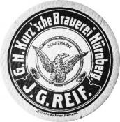Bierdeckel Brauerei J.G. Reif