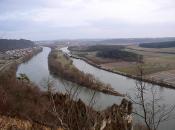 Aussicht auf die Schleuse