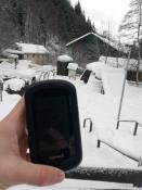 Schauköhlerei Mengersgereuth mit GPS-Gerät