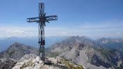 Gipfelkreuz der Kl. Stempeljochspitze