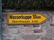 10 km bis zur Wasserkuppe