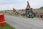 Juli 2008 - Brücke im Bau