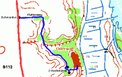 Weg-Skizze ab B112