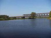 Brücke vom Boot aus