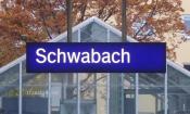 beleuchtetes Schild