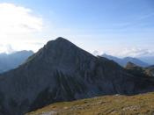 Gipfel von der Hochfläche aus