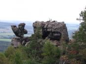 Felsen in der Nähe