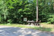 Rastplatz am Parkplatz