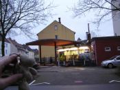 Beispiel: Tankstelle mit Landschildkroete