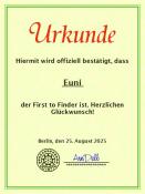 FTF Urkunde