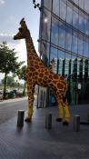 Die Giraffe am Potsdamer Platz
