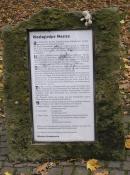 Beispiel zu 1: Geologischer-Garten-Schild mit Landschildkroete