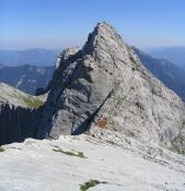 Descending from the Rosskuppe