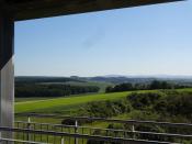 Blick nach SW mit Burg Münzenberg