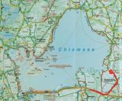 Karte Chiemsee