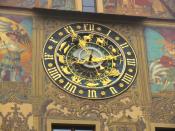 astronomische Uhr am Ulmer Rathaus