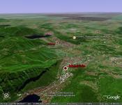 Google Earth: Sicht aus Mendrisio