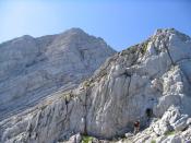 Near the summit of the Dachl