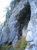 Eingangsbereich Höhle