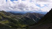 Aussicht auf die Dolomiten