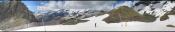 Panorama dal Colle Sarezza verso il Monte Rosa (webcam1)